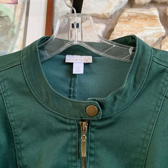 Wesport 1962 green jacket size2x - Picture 6 of 15